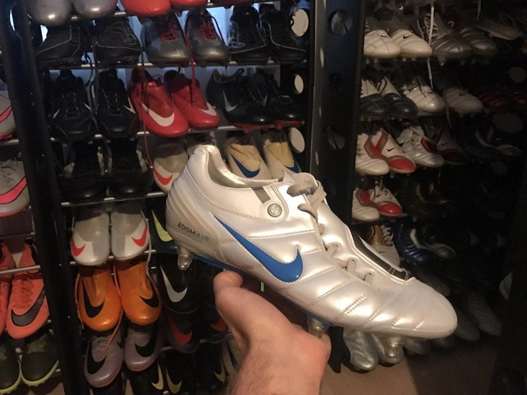 nike air zoom total 90 sg soccer shoes maat 46, Sport en Fitness, Voetbal, Gebruikt, Maat XS of kleiner, Schoenen, Ophalen of Verzenden