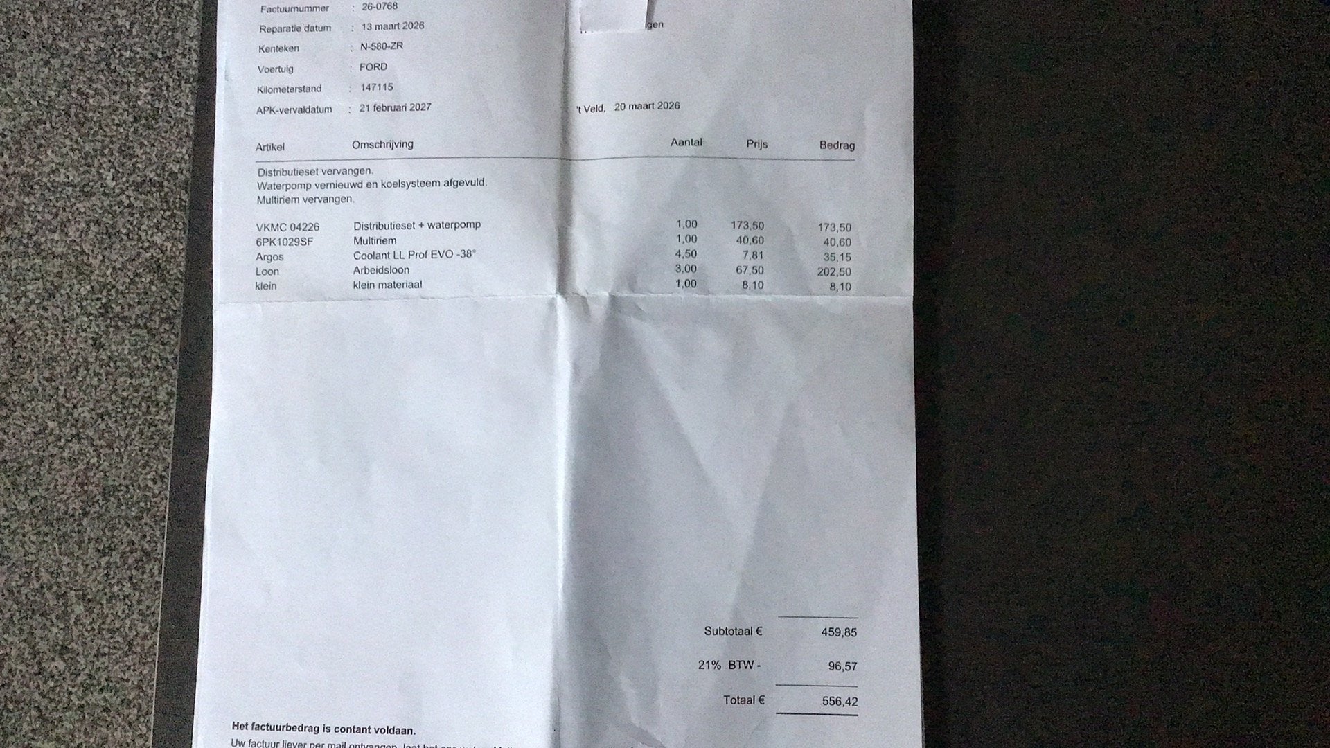 Foto 25 van Ford Fiësta1.25 82pk 5d 2015,grote beurt gehad +distributie