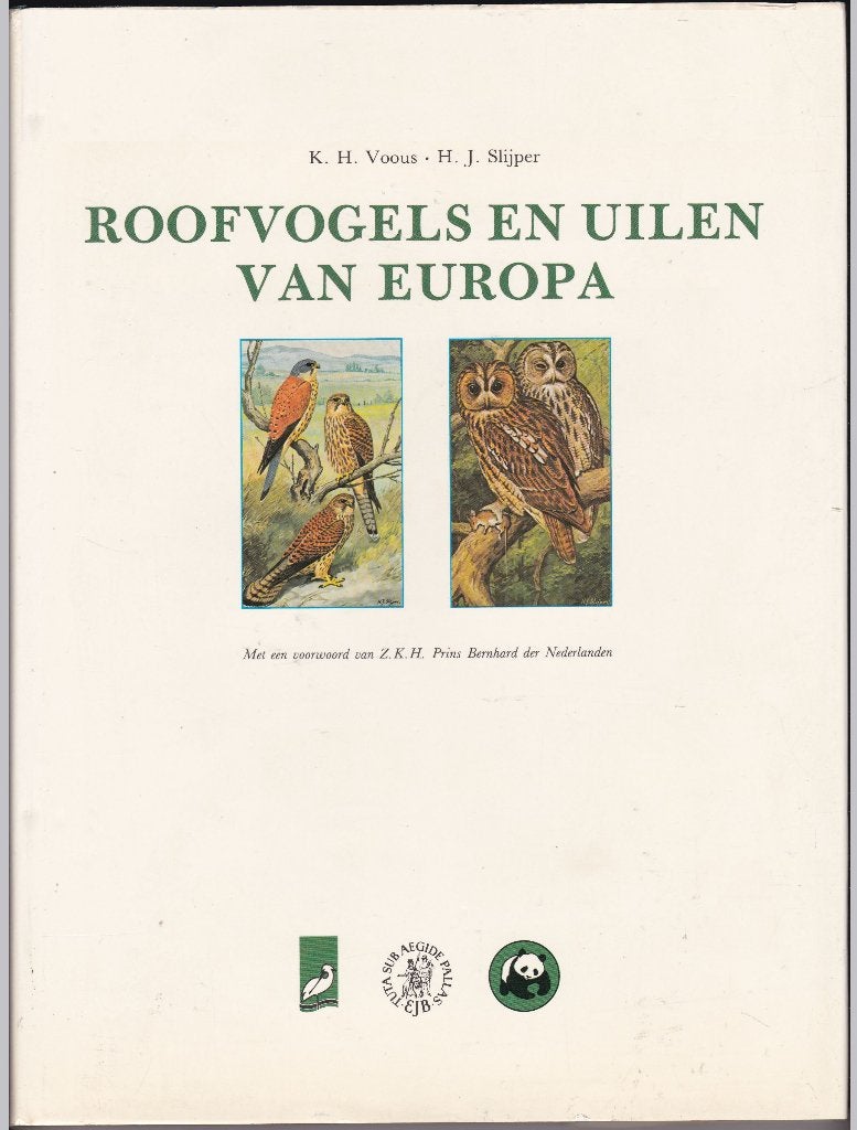 Roofvogels en Uilen van Europa - Karel Hendrik Voous, Gelezen, Karel Hendrik Voous, Ophalen of Verzenden, Vogels