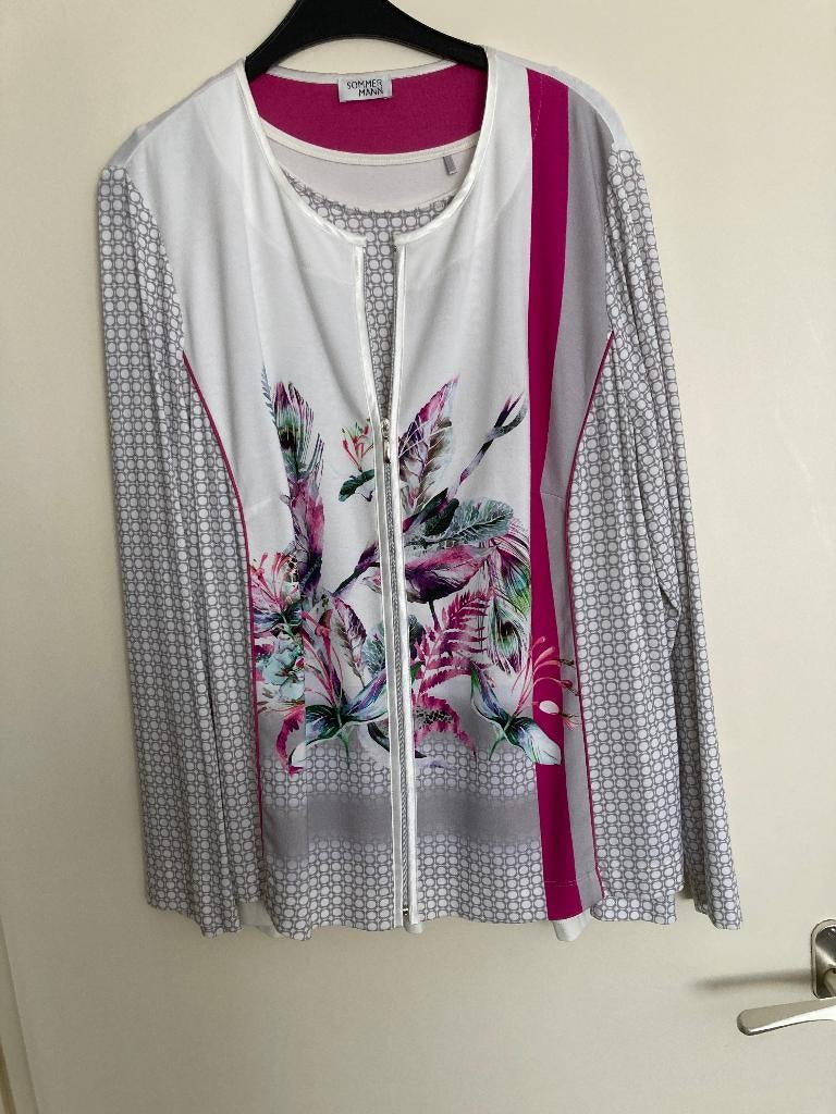 mooi vestje met shirtje van sommerman maat 48, Kleding | Dames, Sommermann, Ophalen of Verzenden, Nieuw, Maat 46/48 (XL) of groter