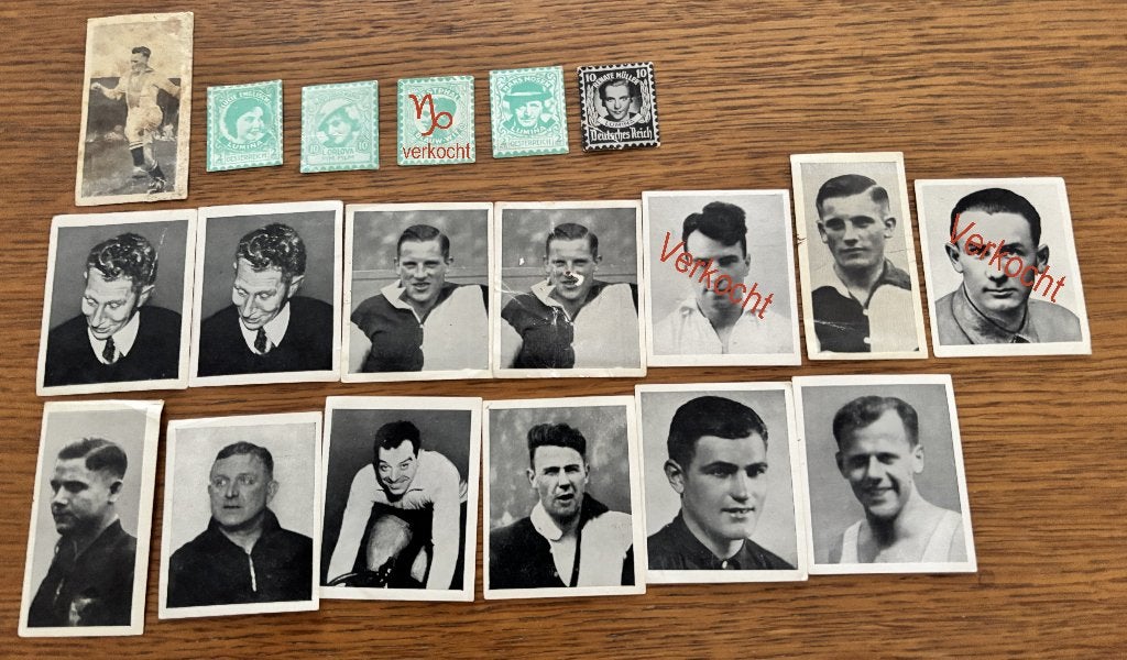 verzamelen voetbalplaatjes, Ophalen of Verzenden, Gebruikt, Overige sporten, Poster, Plaatje of Sticker