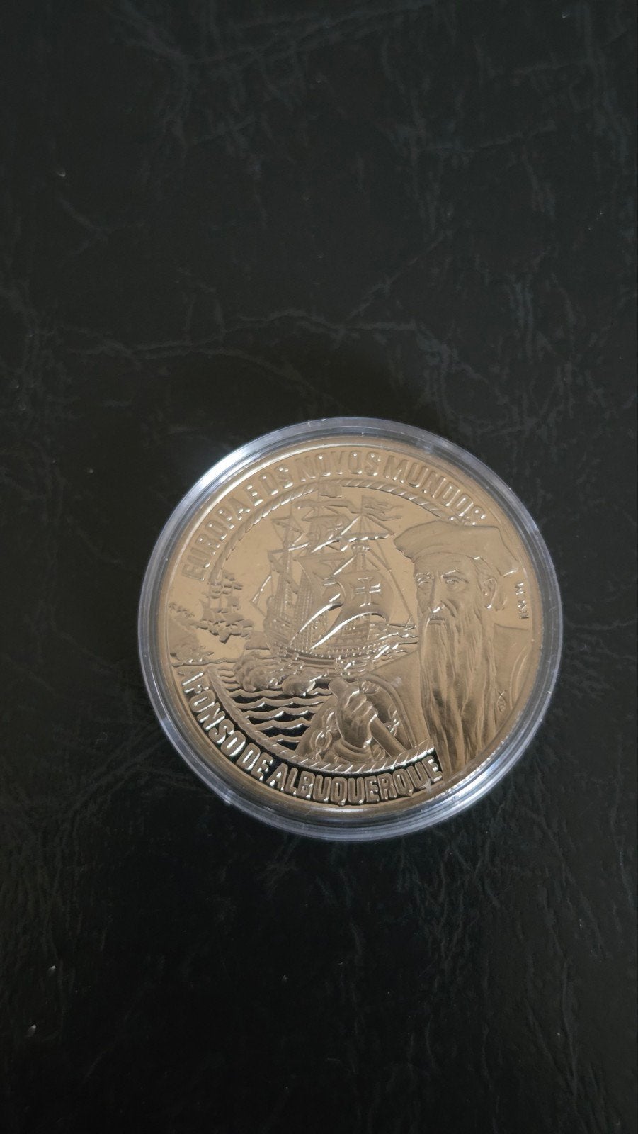 munt Portugal 2½ ECU 1998 - Alfonso de Albuquerque, Postzegels en Munten, Munten | Europa | Euromunten, Zilver, Portugal, Losse munt