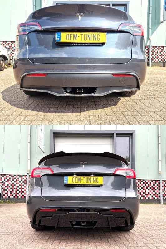 Tesla model Y | Bodykit | Hooggelans zwart | 2021-Heden, Ophalen of Verzenden