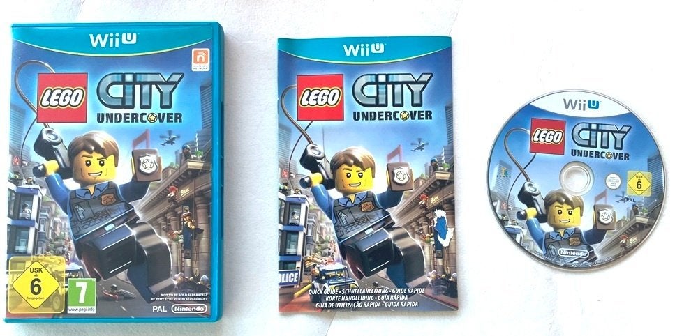 Lego City undercover (Wii U)., Avontuur en Actie, Gebruikt, 2 spelers, Ophalen of Verzenden