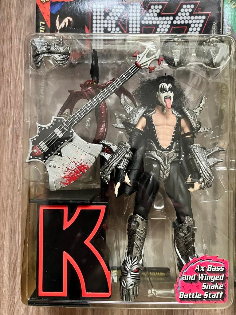 KISS McFarlane Action figures €90,-, Ophalen, Zo goed als nieuw, Actiefiguur of Pop