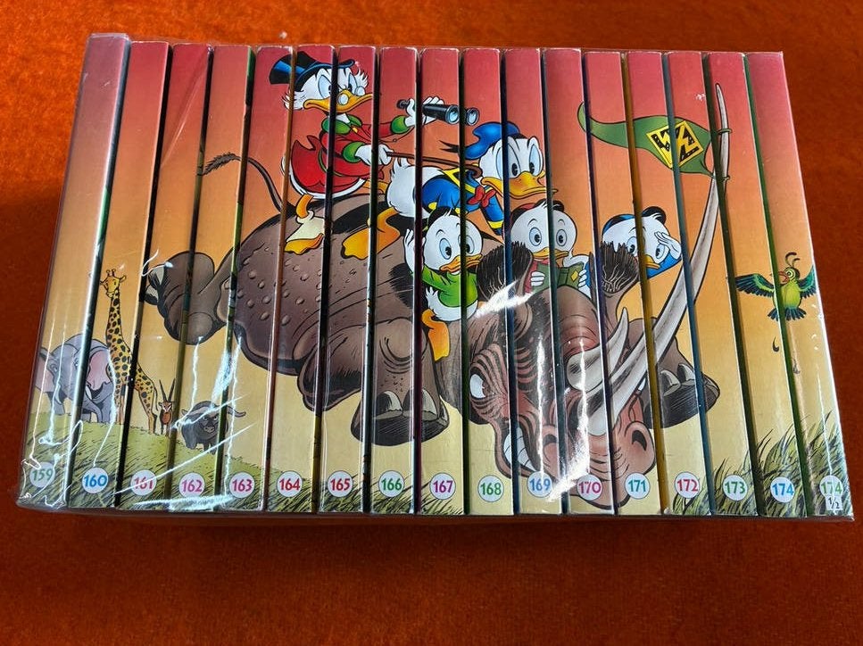Donald duck pocket serie 159-174 1/2, Complete serie of reeks, Ophalen of Verzenden, Zo goed als nieuw, Europa