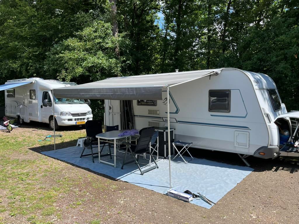 Grondzeil / tenttapijt 6x2,5 meter, Ophalen of Verzenden, Gebruikt