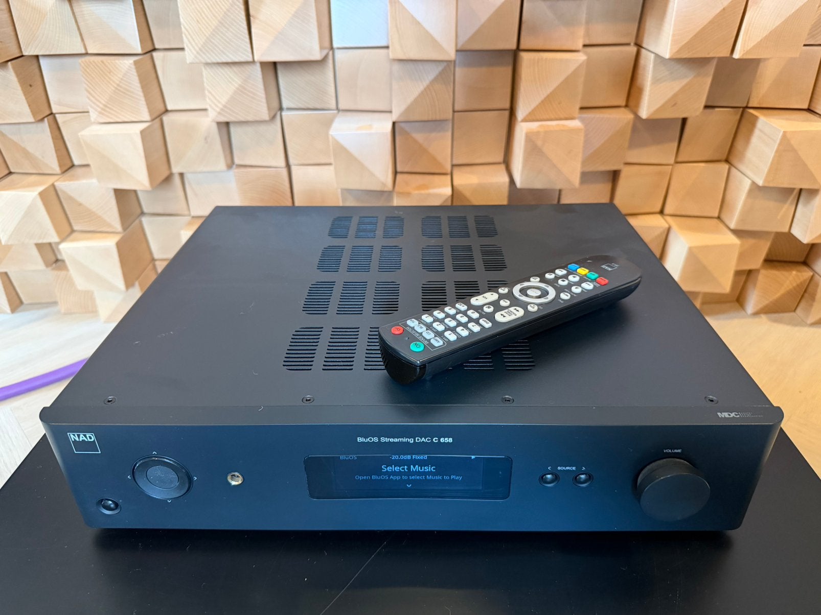 NAD c658, BluOs streaming DAC preamp, Info@poelsaudio.nl, Poels Audio, NAD, Ophalen of Verzenden