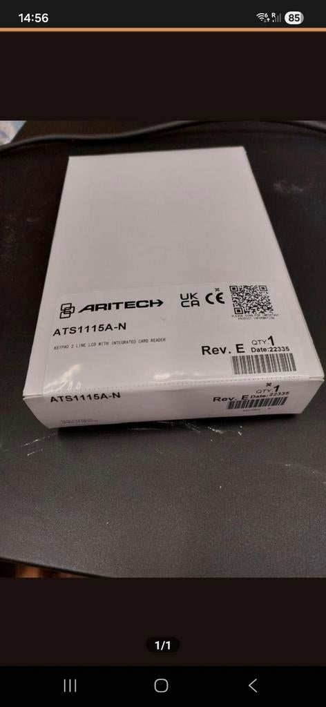 ATS Advance bediendeel 1115A-N +diverse, Doe-het-zelf en Verbouw, Alarmsystemen, Ophalen of Verzenden, Detector, Sensor of Melder