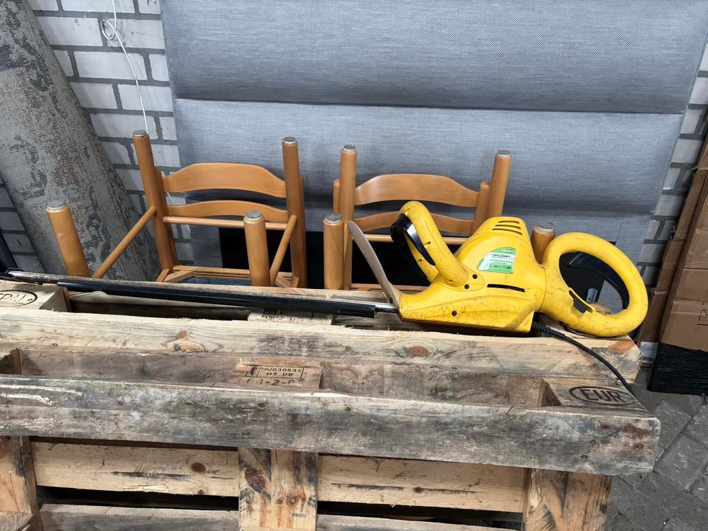 Topcraft heggenschaar, werkt nog top!, Tuin en Terras, Heggenscharen, Ophalen, Gebruikt, Elektrisch