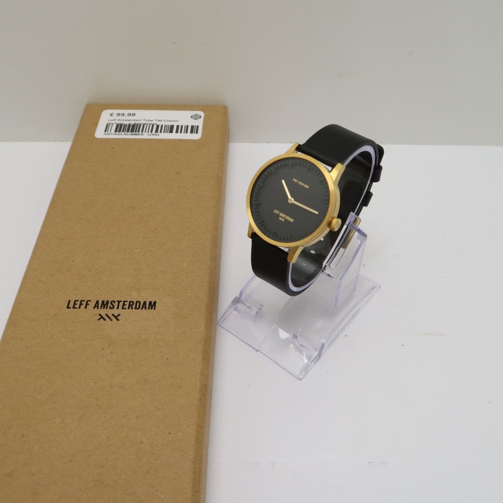Leff Amsterdam Tube T40 Classic Horloge | in Nieuwstaat, Sieraden, Tassen en Uiterlijk, Horloges | Heren, Flex Ltd., Zo goed als nieuw