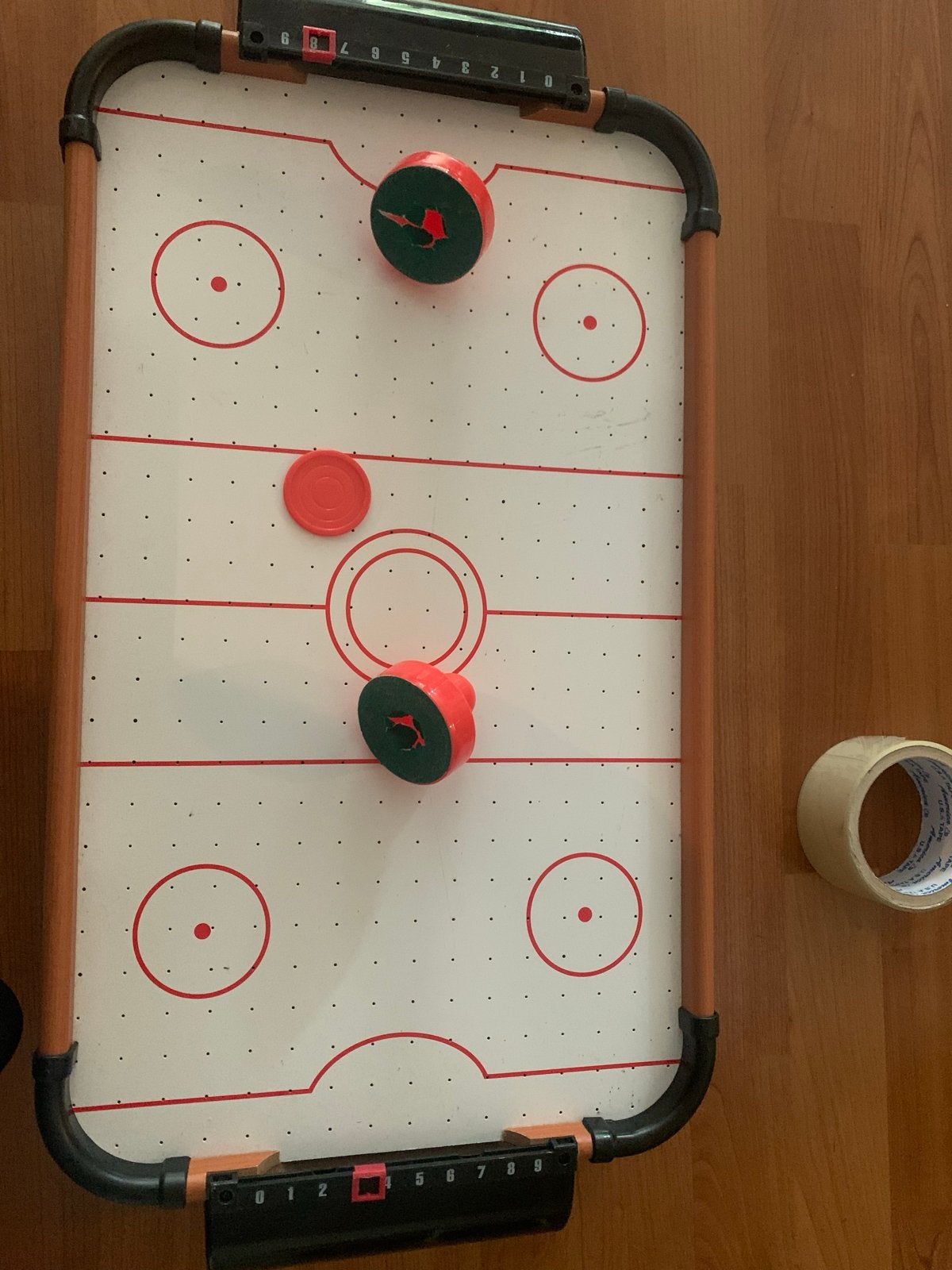 Compact Airhockey Tafel - Perfect voor Thuisplezier, Een of twee spelers, Ophalen of Verzenden, Gebruikt