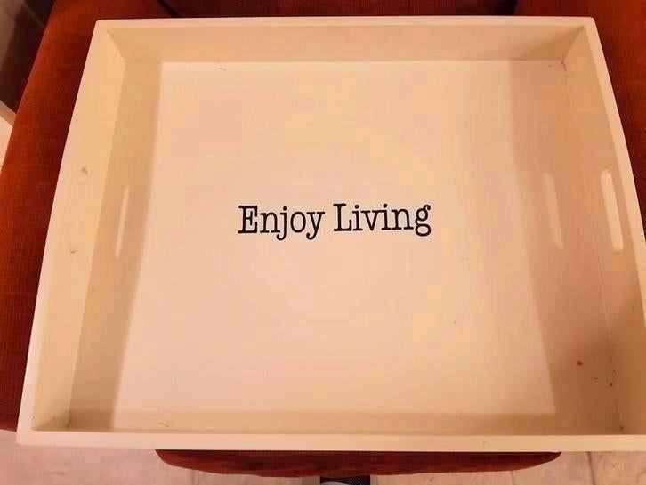 Dienblad enjoy living maat 42 x 52, Ophalen of Verzenden, Zo goed als nieuw