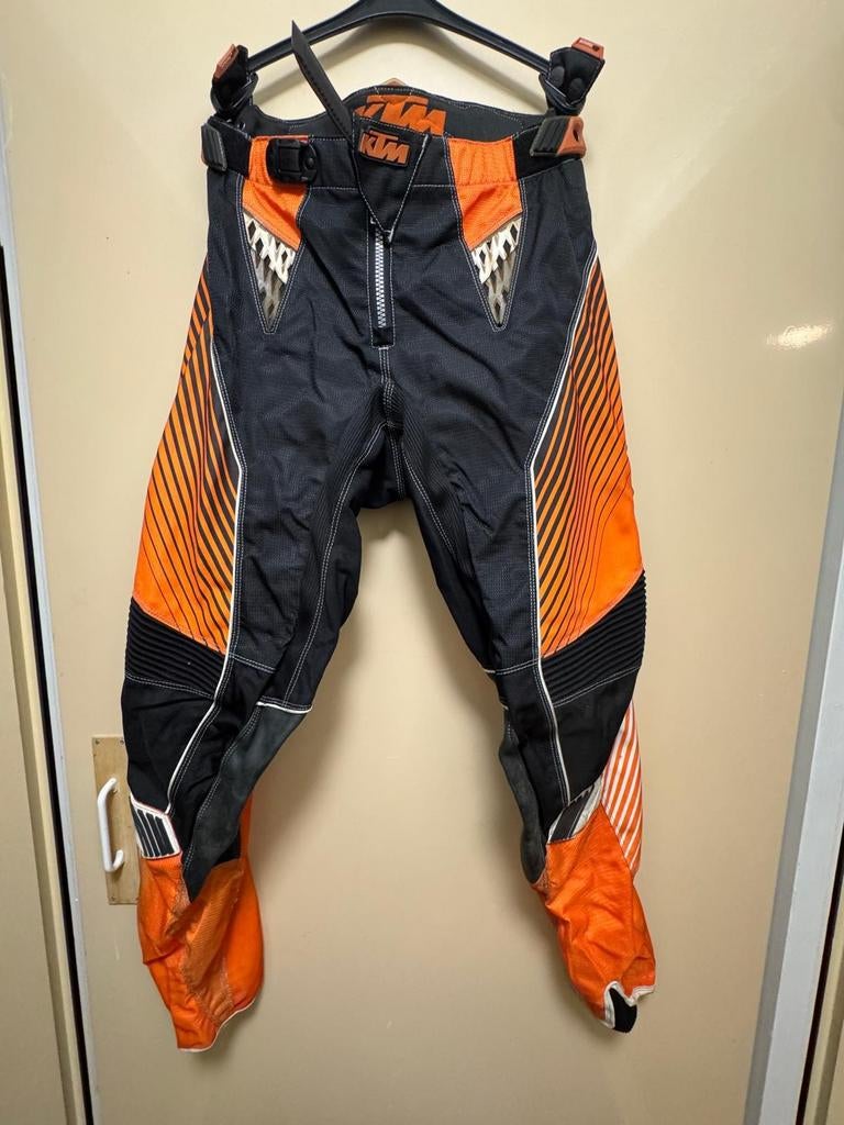 KTM Motorcrossbroek - Zwart/Oranje, Motorcrosskleding, Heren, KTM, Ophalen of Verzenden