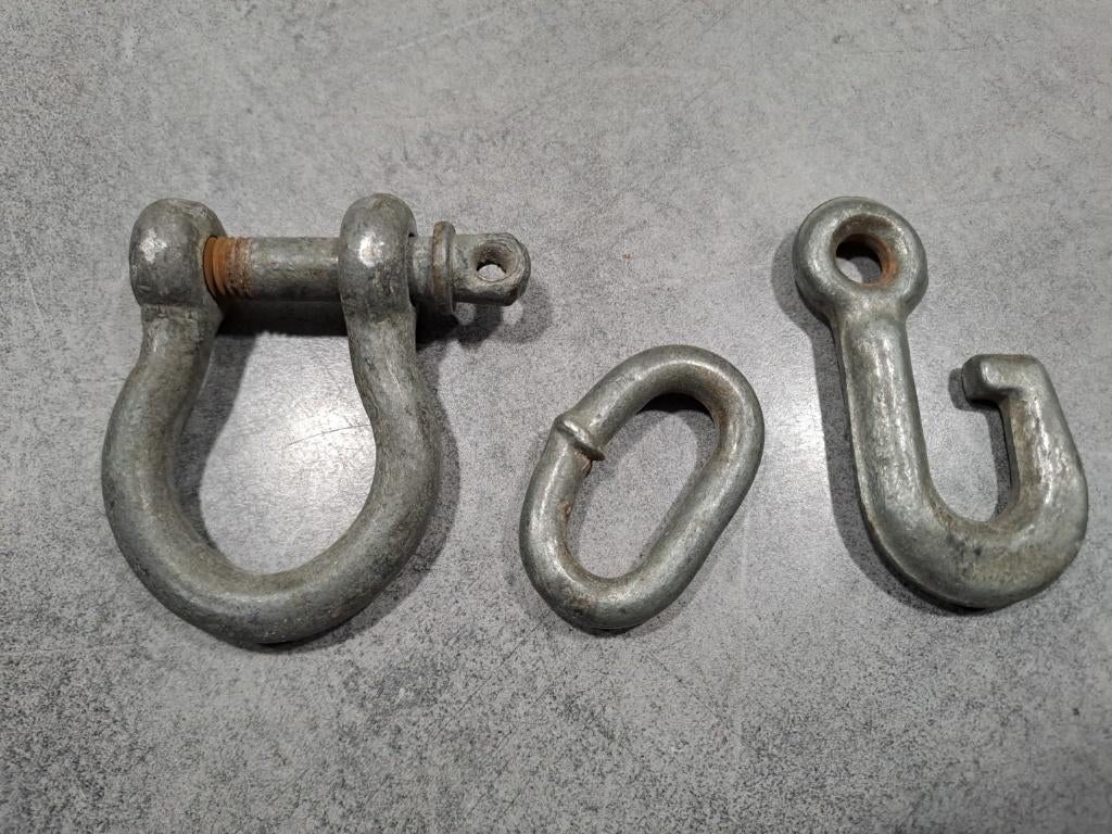 antieke onderdelen hijsmateriaal, Ophalen