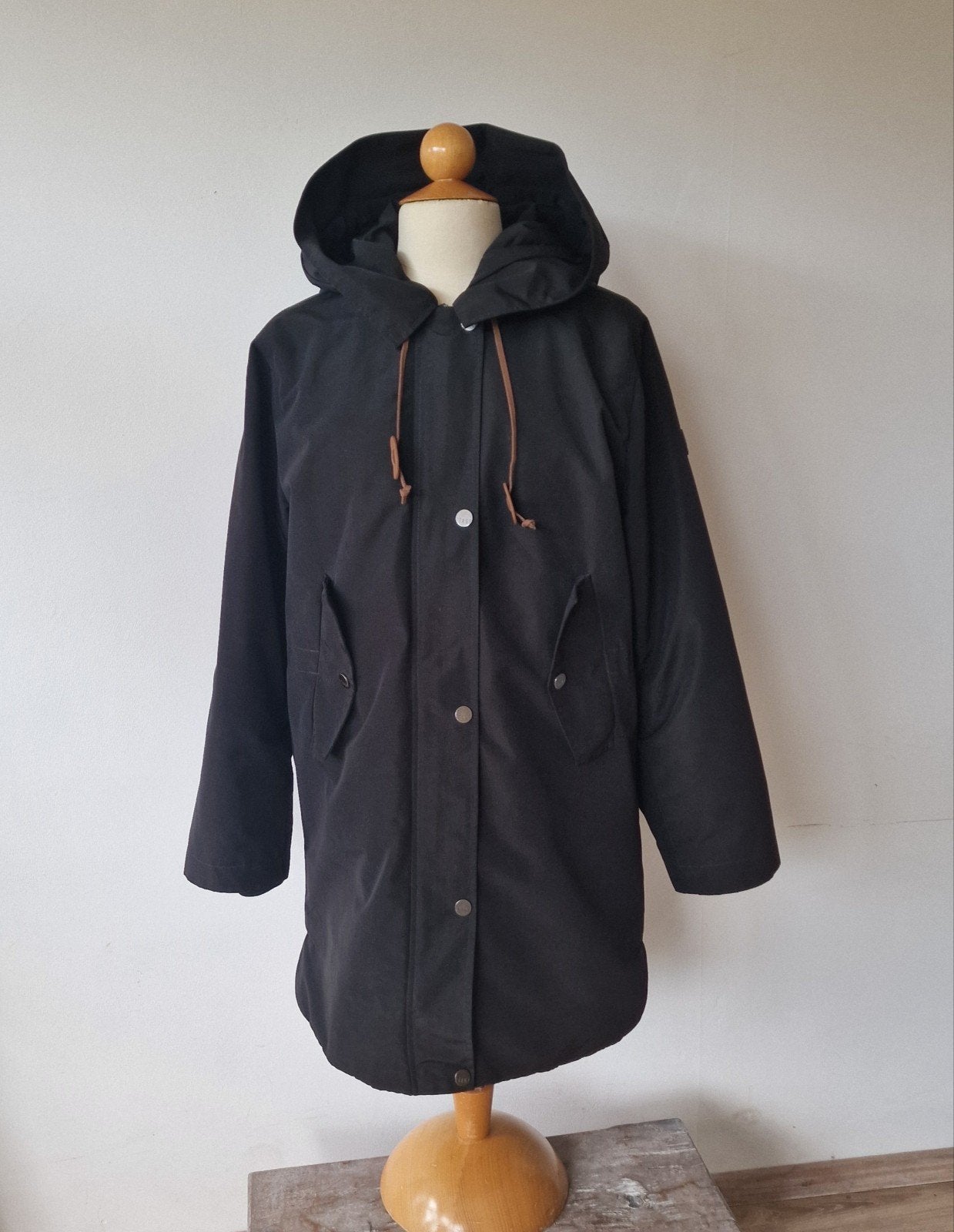 Etage winterjas maat 38. Ruglengte 90 cm, oto 57 cm. Zwart, Kleding | Dames, Maat 38/40 (M), ., Zwart, Etage