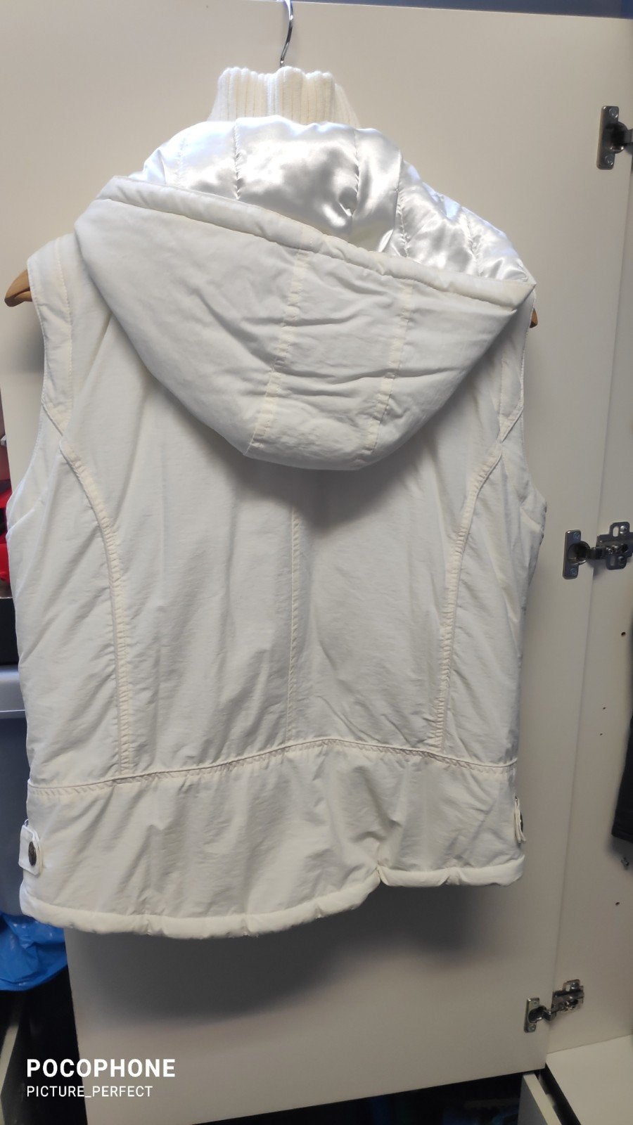 Witte Kangaroos bodywarmer met capuchon, Kleding | Dames, Maat 38/40 (M), Wit, Ophalen of Verzenden, Zo goed als nieuw