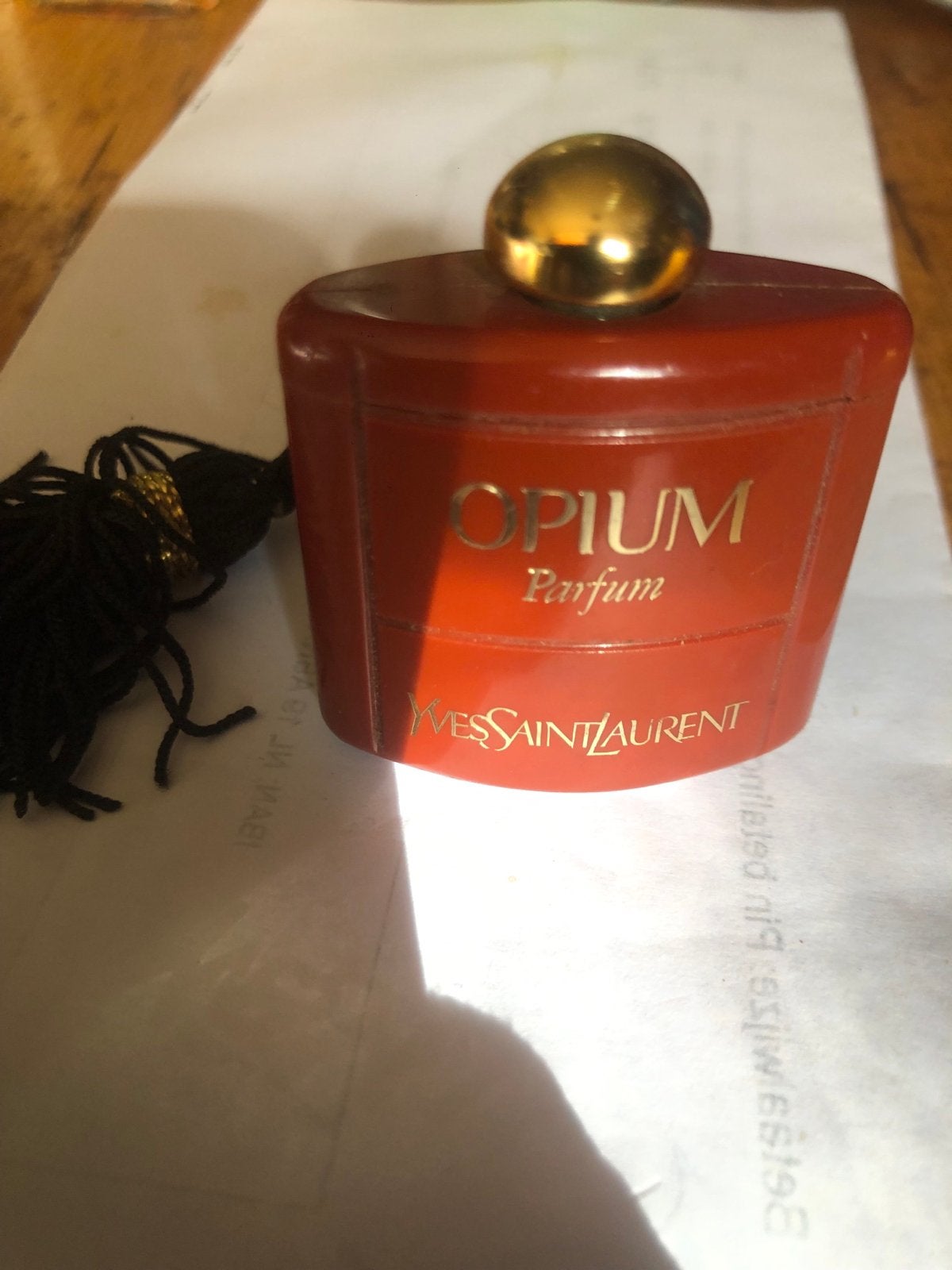 Yves Saint Laurent Opium Parfum - Vintage Sample, Ophalen of Verzenden, Gebruikt