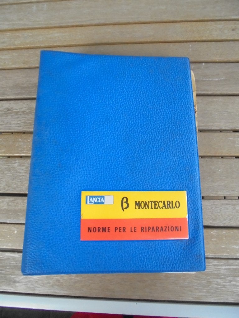 Lancia Beta Montecarlo werkplaatsboek handleiding, Ophalen of Verzenden