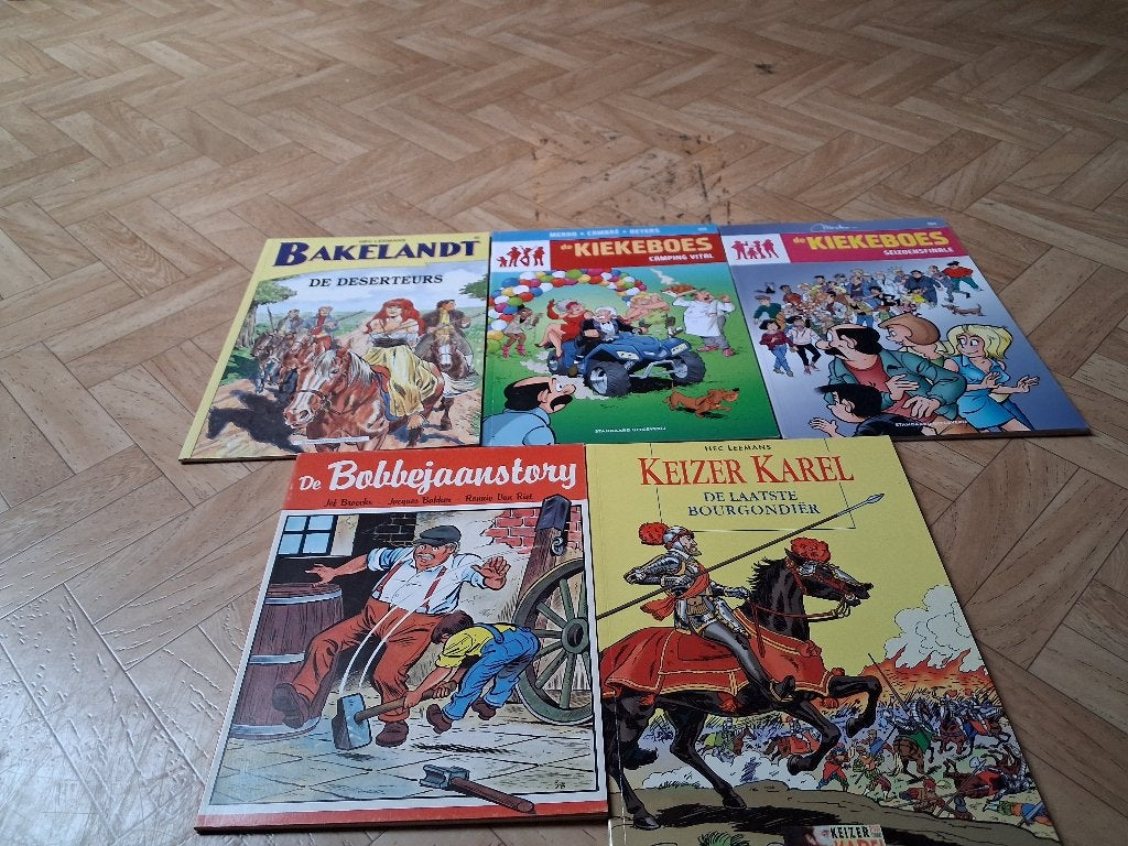 Kiekeboe, Meerdere stripboeken, Ophalen of Verzenden, Zo goed als nieuw