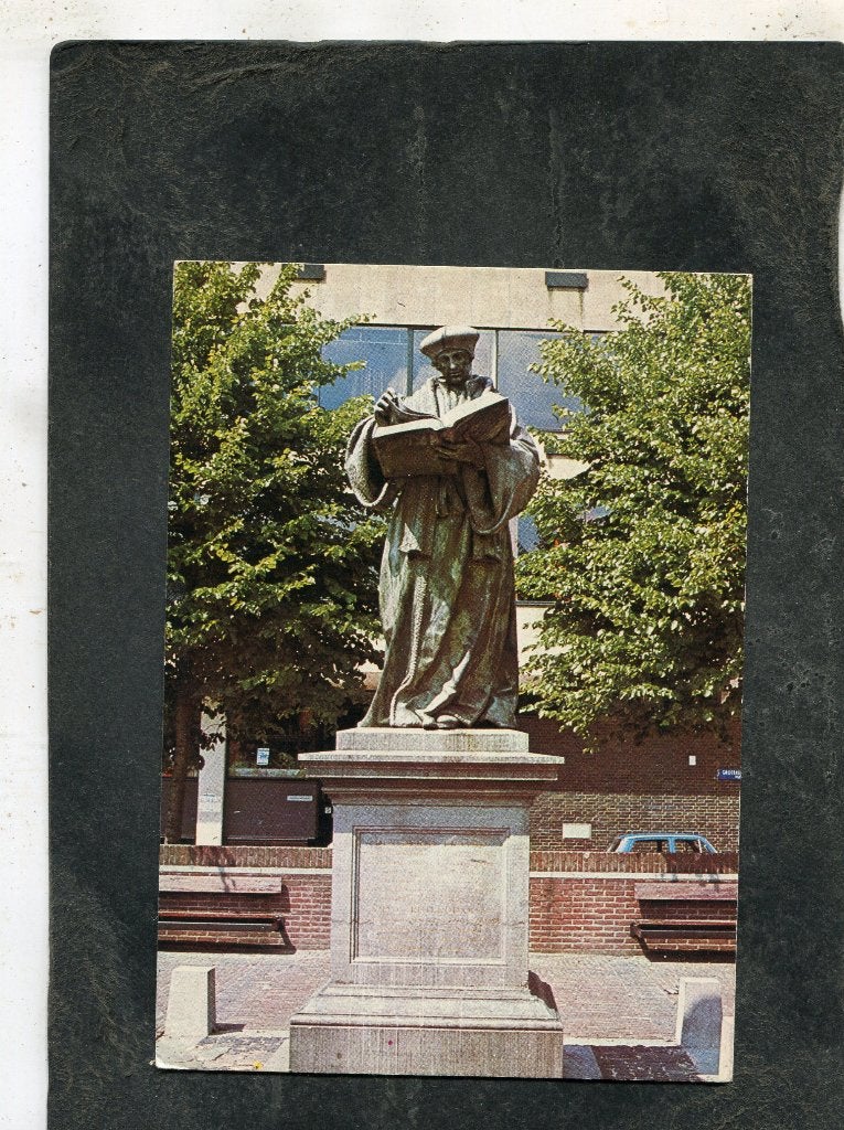 Ansicht Rotterdam - Standbeeld Erasmus, Verzenden, 1980 tot heden, Ongelopen, Zuid-Holland