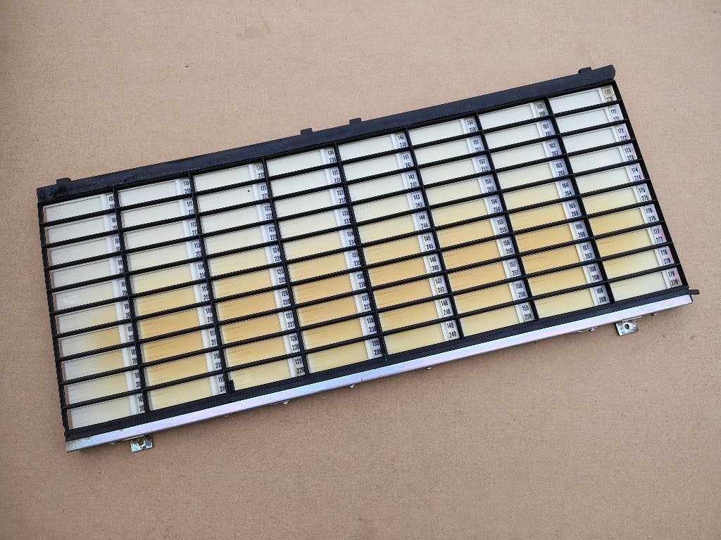 Titelrek Seeburg (Div) jukebox, Verzamelen, Verzenden, Gebruikt, 1950 tot 1960, Seeburg
