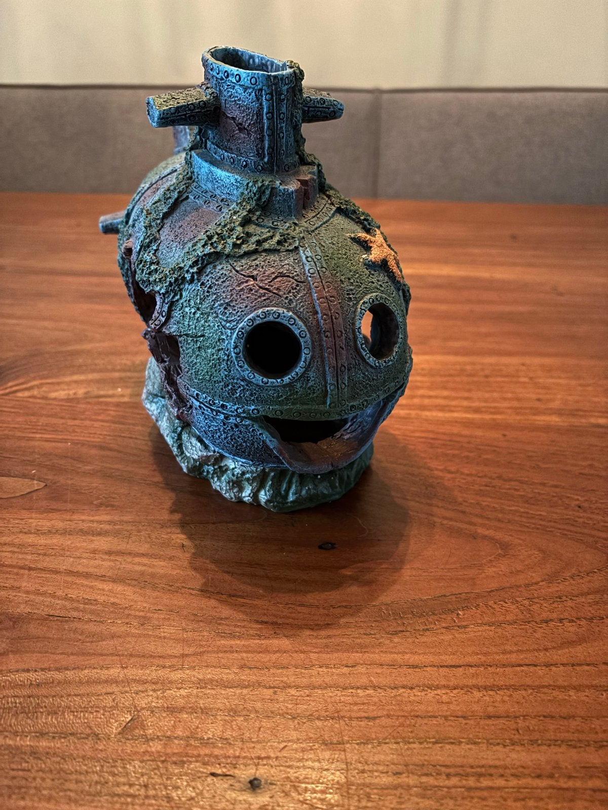 Duikboot ornament aquarium, Ophalen of Verzenden, Zo goed als nieuw, Decoratie