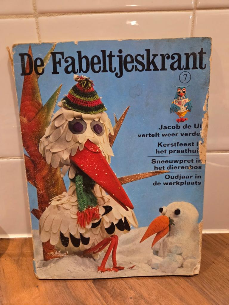 Vintage Fabeltjeskrant 1969, Ophalen, Gelezen, Muziek, Film of Tv