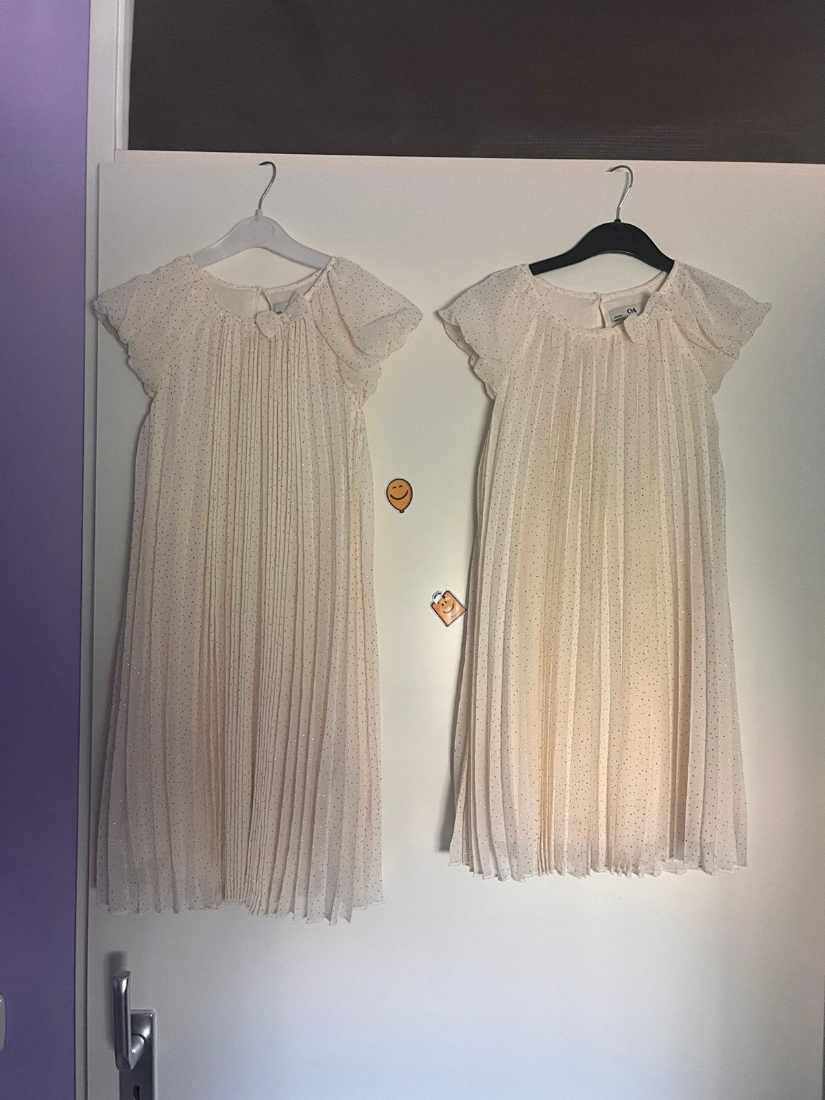 Meisjes tweeling jurken 134 en 140 nieuw, Kinderen en Baby's, Ophalen of Verzenden, Zo goed als nieuw, Kleding