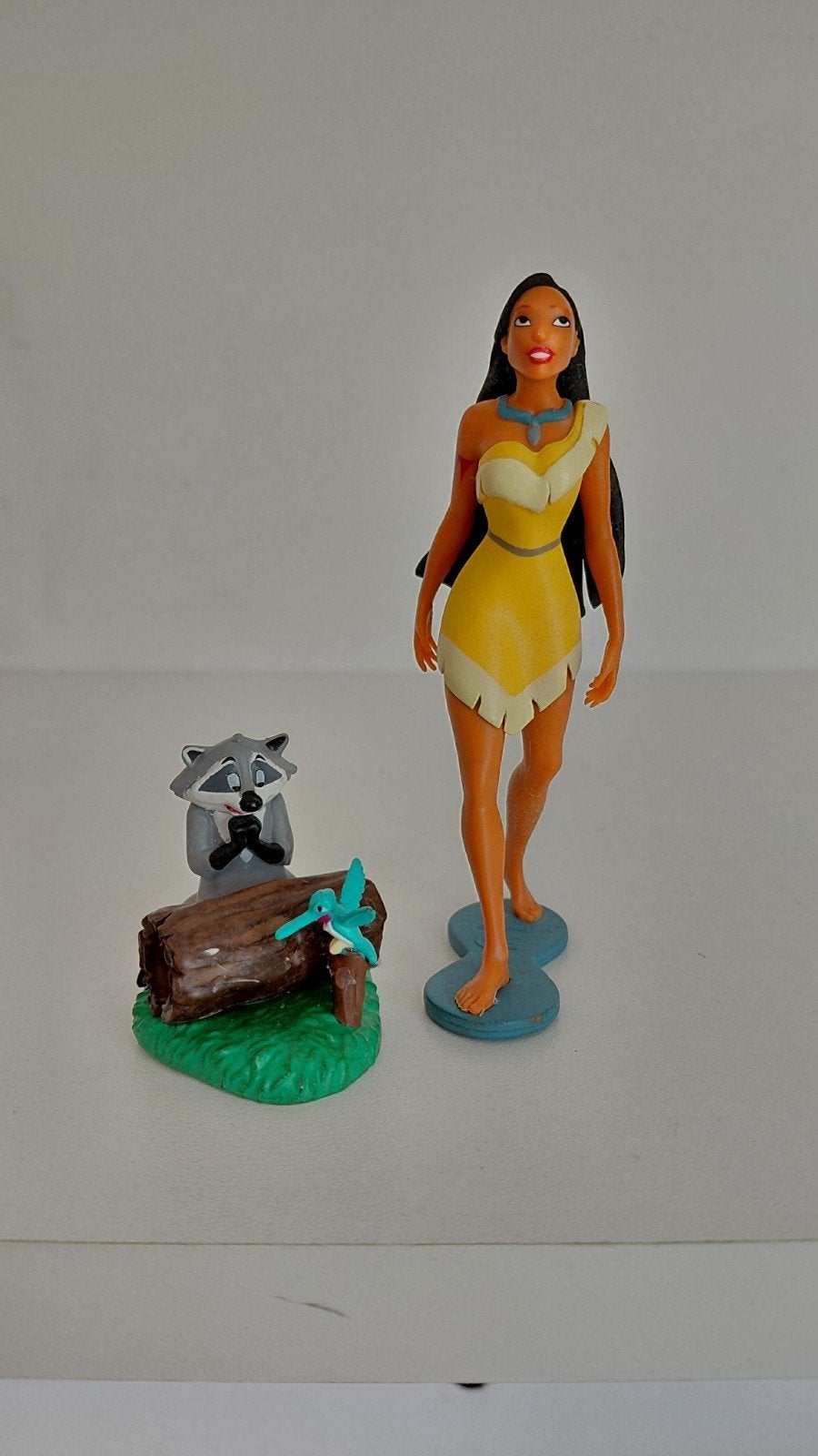 2 pocahontas poppetjes Disney, Ophalen of Verzenden, Zo goed als nieuw