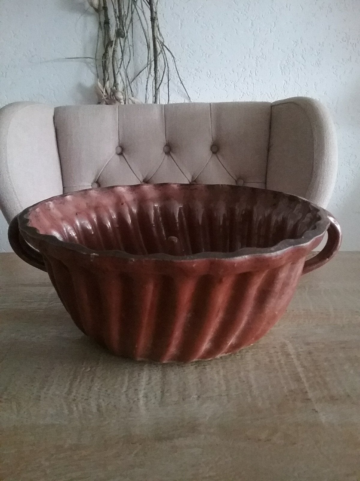 ANTIEKE FRANSE TULBANDVORM.... ( broodvorm)., Ophalen of Verzenden