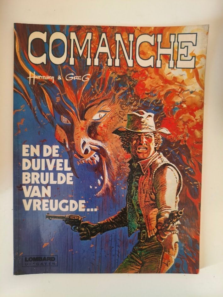 Comanche – En de duivel brulde van vreugde ( deel 9 ), Eén stripboek, Ophalen of Verzenden, Gelezen