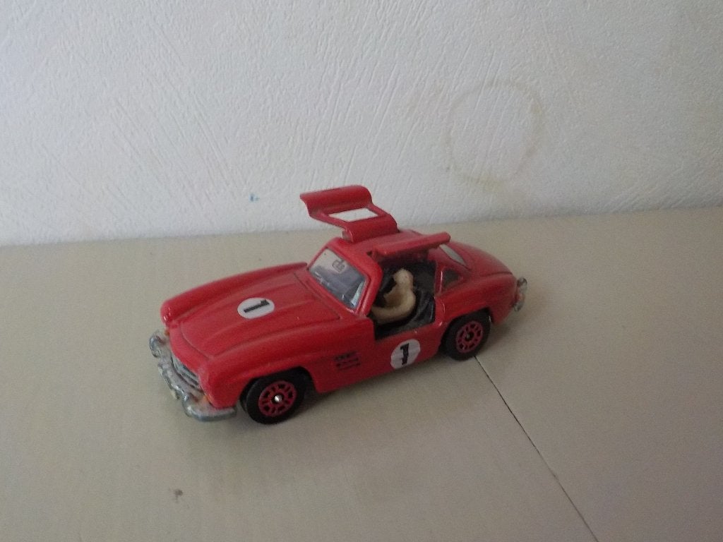 1954 Mercedes Benz 300 SL C802, flügelthur van Corgi Juniors, Ophalen of Verzenden, Gebruikt, Auto, Corgi