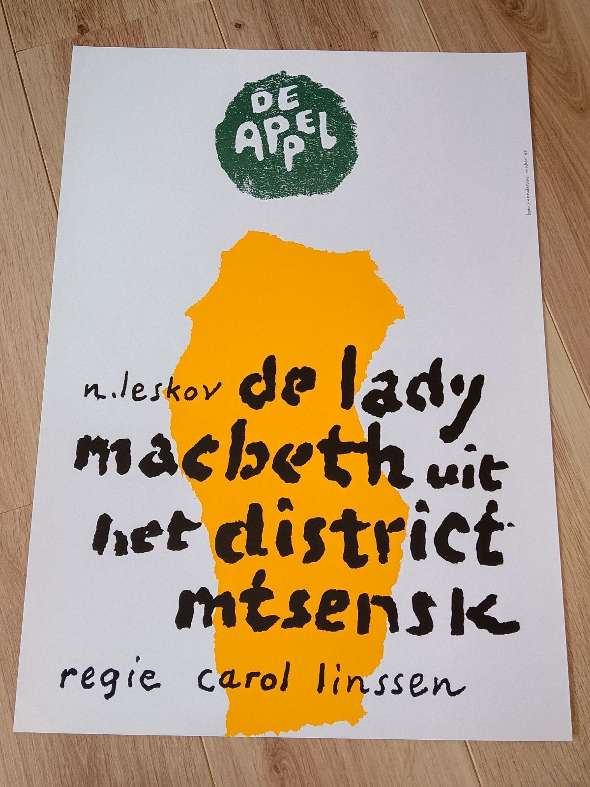 De Lady Macbeth uit het district Mtsensk - De Appel, Rechthoekig Staand, Ophalen of Verzenden, Zo goed als nieuw, A1 t/m A3