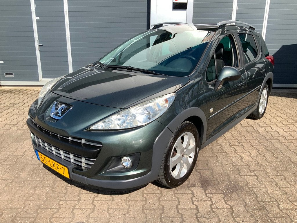 Peugeot 207 SW Outdoor 1.6 VTi Panodak Climate Trekh., Auto's, Voorwielaandrijving, Euro 5, Gebruikt, 4 cilinders