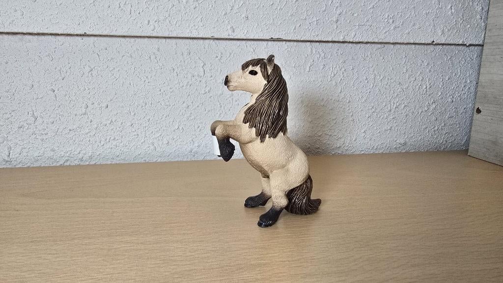 Schleich Shetlander hengst model 13775, Ophalen of Verzenden, Zo goed als nieuw