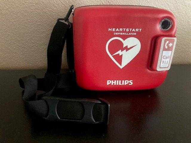 Philips Heartstart FRX AED zeer goede staat, Ophalen of Verzenden, Zo goed als nieuw