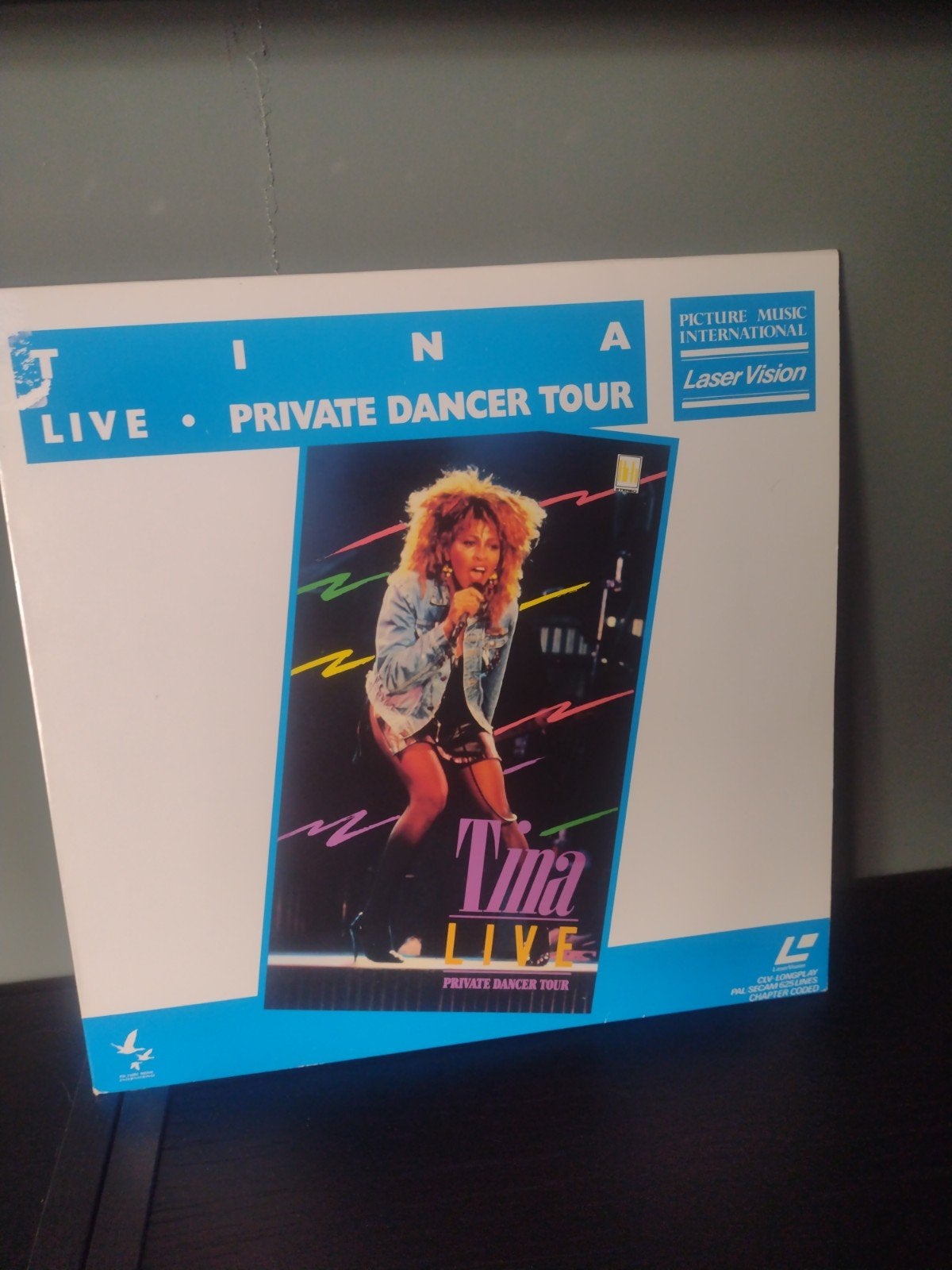 Tina Turner Live: Private Dancer Tour LaserDisc, Alle leeftijden, Ophalen of Verzenden, Concert, Gebruikt