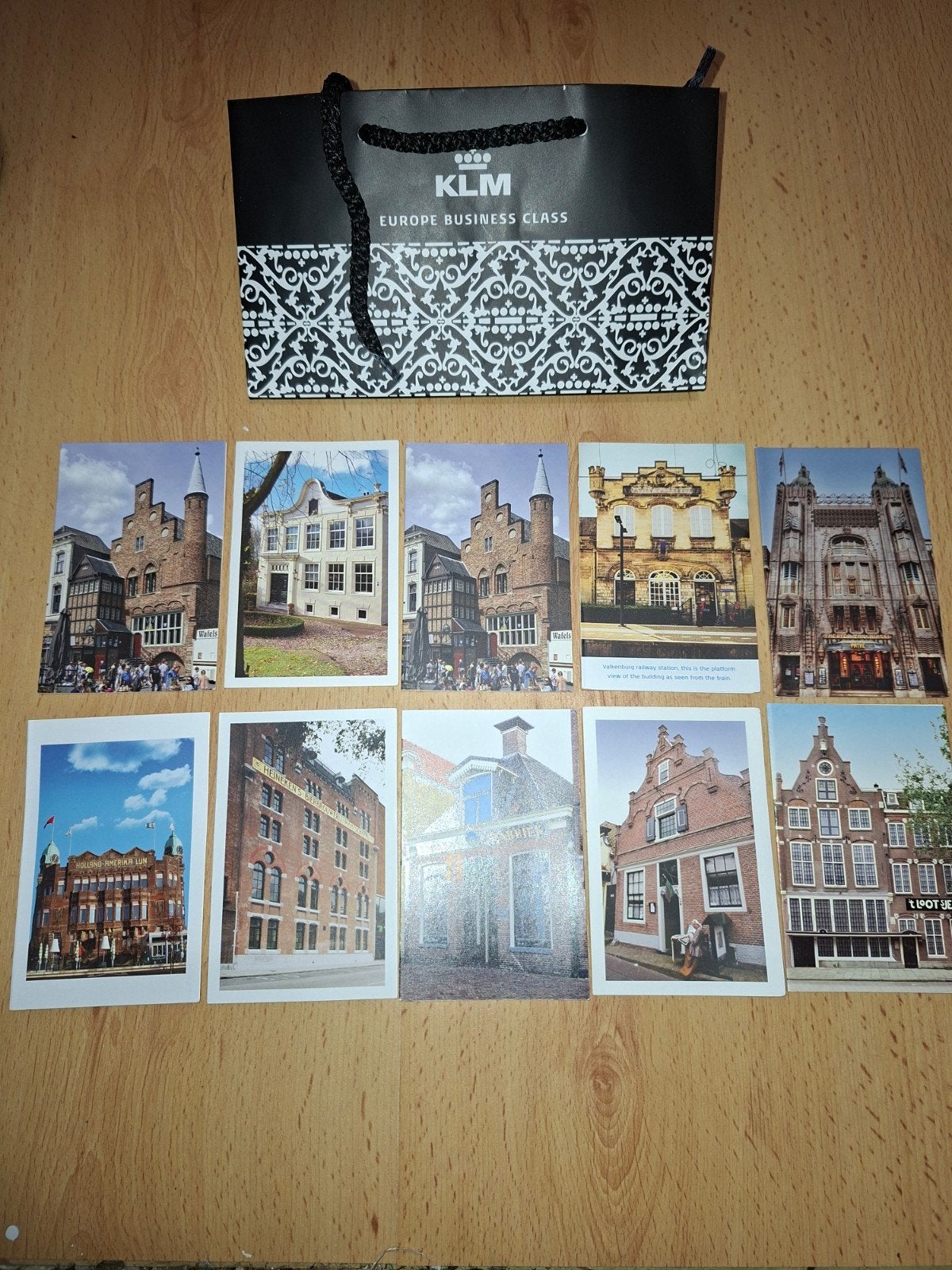 KLM huisjes  flyers  !!!, Ophalen of Verzenden, Nieuw, 81 t/m 91