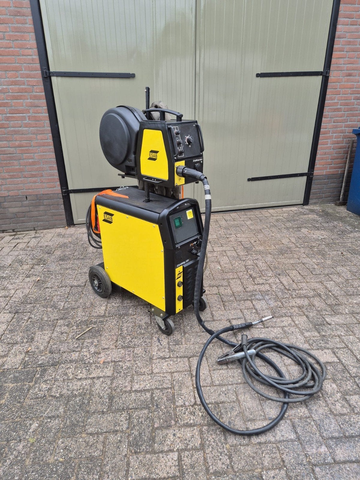 Esab lasapparaat mig mag 325 co2 las machine, Ophalen of Verzenden, 250 ampère of meer, Co2