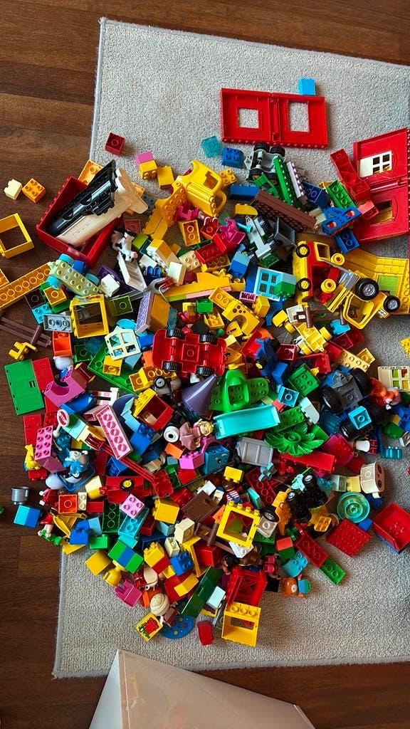 Grote bak duplo, oa vliegtuig, scooter, prinses+-boot), Ophalen, Zo goed als nieuw, Overige typen, Duplo