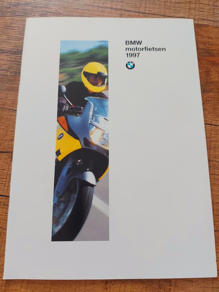 Dikke keurige Bmw motorfiets folder 1997 o.a.R1100 - K1200, Ophalen of Verzenden, BMW