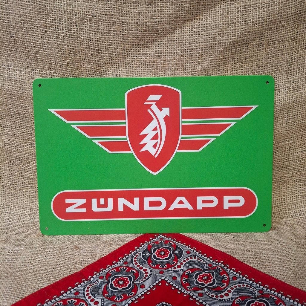 Zundapp logo - Metalen wandbord, Reclamebord, Nieuw, Ophalen of Verzenden