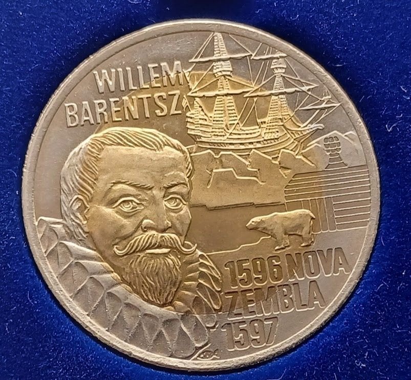 10 Euro Nederland 1996 - Willem Barentsz in doosje FDC, Verzenden, Overige materialen, Nederland