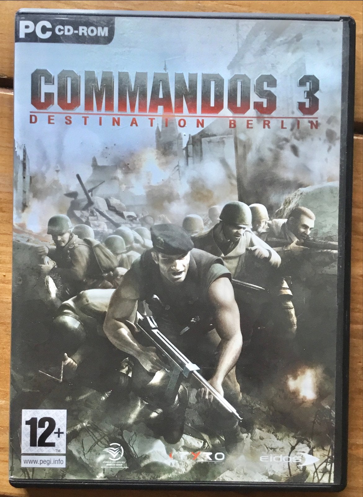 PC CD-ROM COMMANDO’S 3 DESTINATION BERLIN, Online, Gebruikt, 1 speler, Ophalen of Verzenden