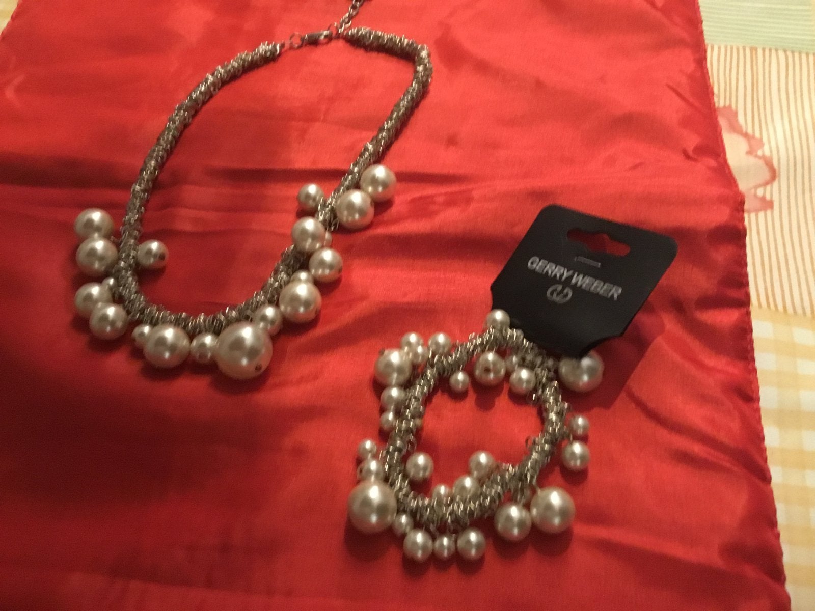 Nieuwe keting met armband, Sieraden, Tassen en Uiterlijk, Kettingen, Ophalen of Verzenden, Zo goed als nieuw, Overige materialen