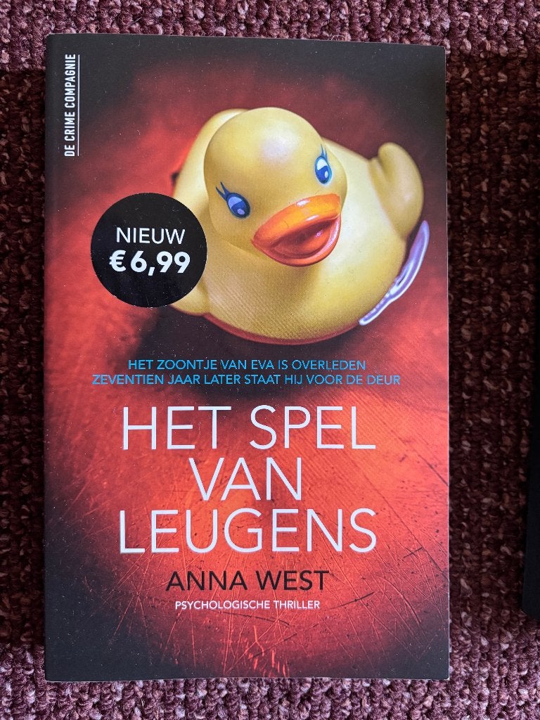Anna West, Het spel van leugens, Ophalen of Verzenden, Gelezen