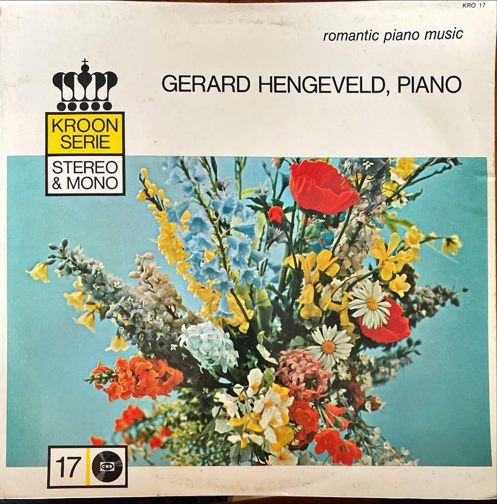 Gerard Hengeveld, Piano - Vinyl, Ophalen of Verzenden, Kamermuziek, Gebruikt, 12 inch