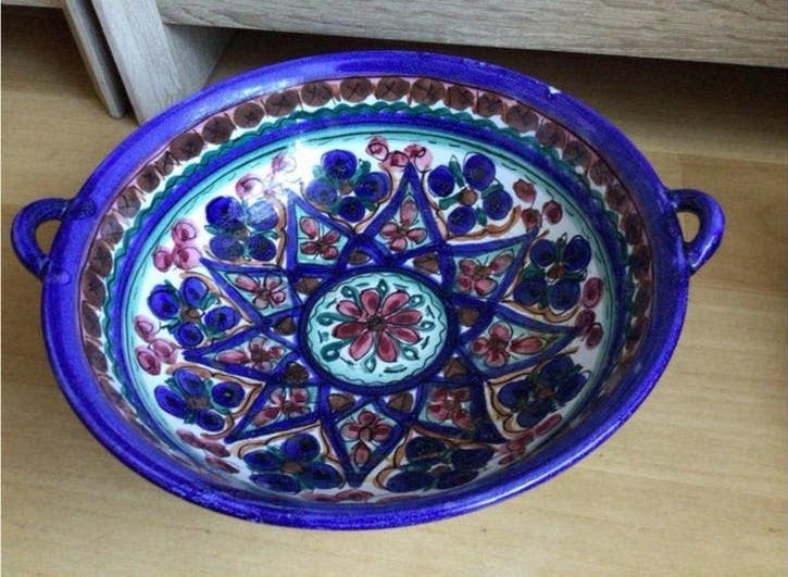 Schaal Potterie 🌸 De Olde Kruyk 🌸 DOK P, Ophalen of Verzenden