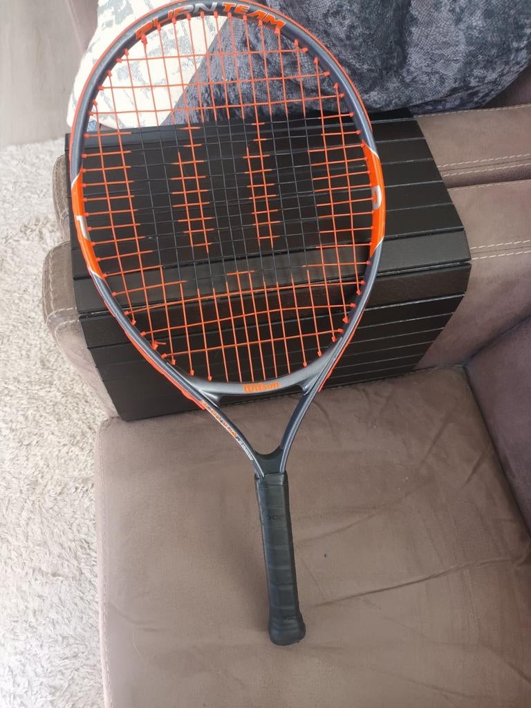 Jeugd tennisracket Wilson (burn team 23 junior), L00, Ophalen of Verzenden, Zo goed als nieuw, Wilson